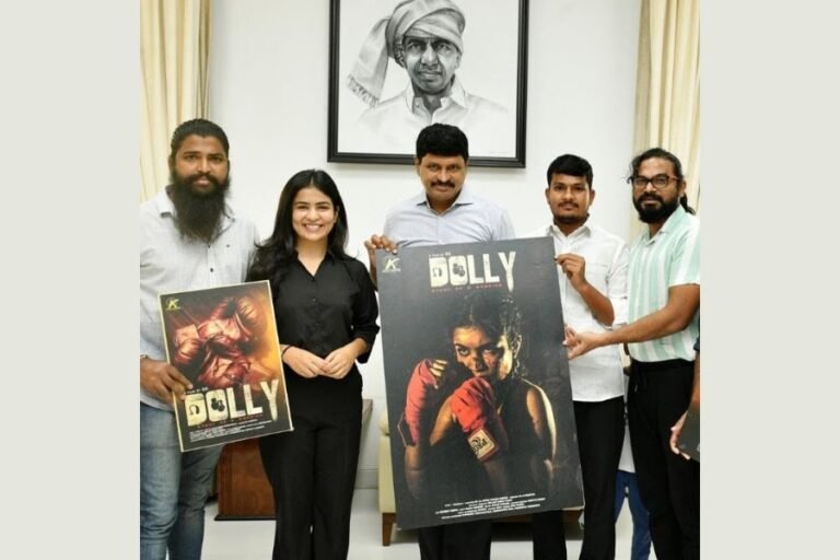 Kiran Kumar Durga is on cloud nine as his Telugu sports film Dolly, starring Pranjali Kanzarkar, premieres on Amazon Prime UK