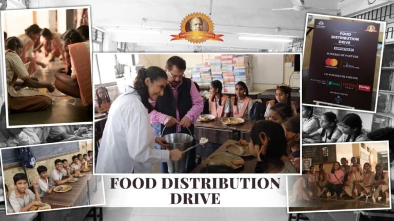 Dadasaheb Phalke International Film Festival Organised Food Distribution Drive with Actress Manisha Koirala