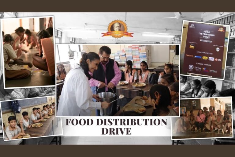 Dadasaheb Phalke International Film Festival hosted a Philanthropic Food Distribution Campaign