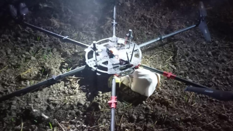 As the campaign against terrorism continues, BSF in Amritsar shoots down another Pakistani drone.