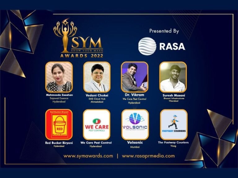 Rasa PR Media has announced the winners of the SYM Digital Awards – 2022