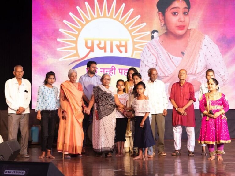 GupShup fame Khanak Hajela, launches Mission Milaap to bring Orphans & Old Aged together in her Act of Altruism at Prayas 2.0