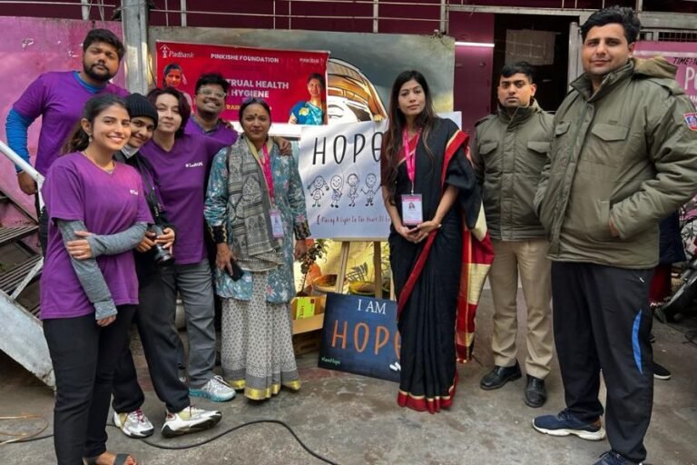 American NGO HOPE B~LIT distributed blankets, oral care kits and condoms on GB Road, Delhi