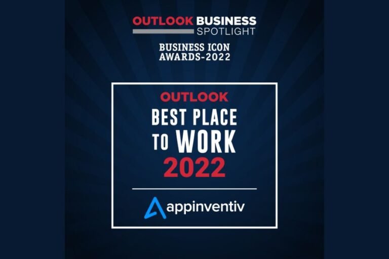 Appinventiv wins first spot in ‘Best Place To Work’ by The Outlook India Survey
