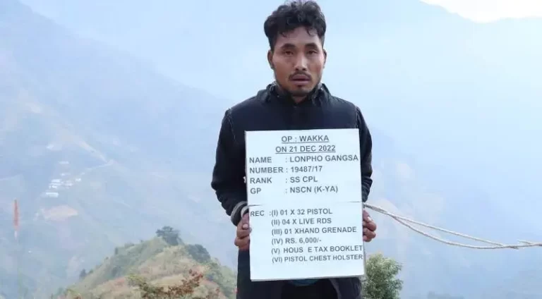 Arunachal Pradesh: Naga militant held with arms in Longding