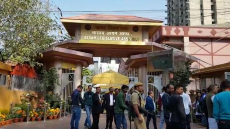 Opposition stage walkout in Assam Assembly over rejection of adjournment motion over  eviction drive