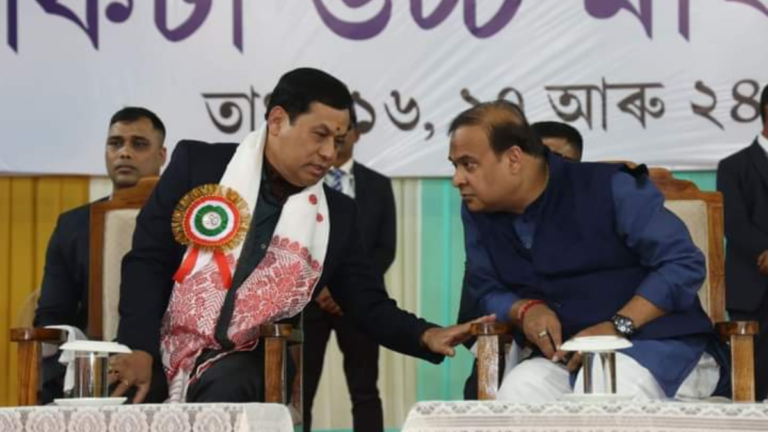 Assam CM attends Golden Jubilee Celebration of Bindhakata High School at Chabua