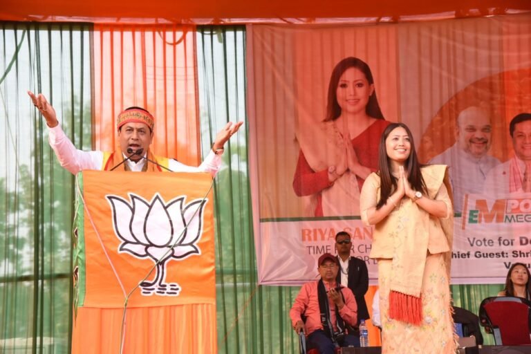 ‘Vote for BJP for a permanent solution to end Corruption & Nepotism in Meghalaya’: Sonowal Sonowal