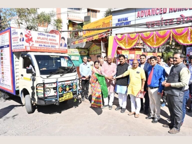 The Anemia Awareness Chariot travelled 200 km in eight days and educated over 35K people