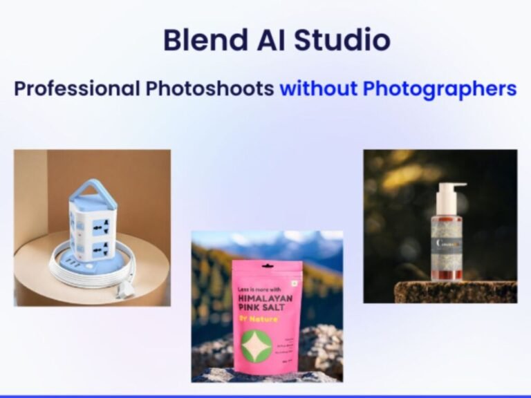 Blend Launches Blend Studio: AI tool for ecommerce photography
