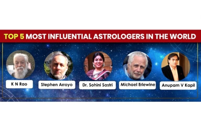 Who are top 5 most influential astrologers in the world? 