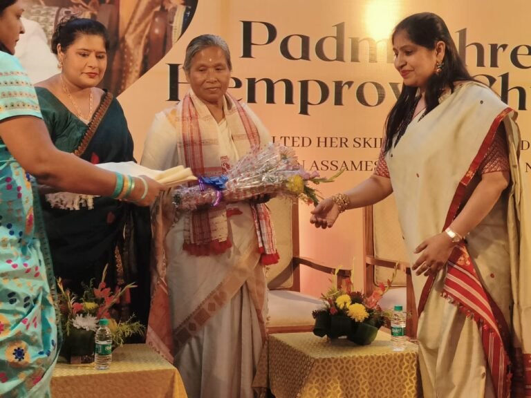 Assam: Dibrugarh Ladies Club confers Joymati Award 2023 to Padmashree Hemoprova Chutia
