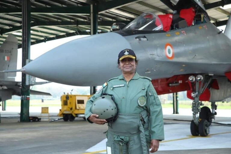 Assam: President Droupadi Murmu takes her maiden fighter jet from Tezpur Air Force station