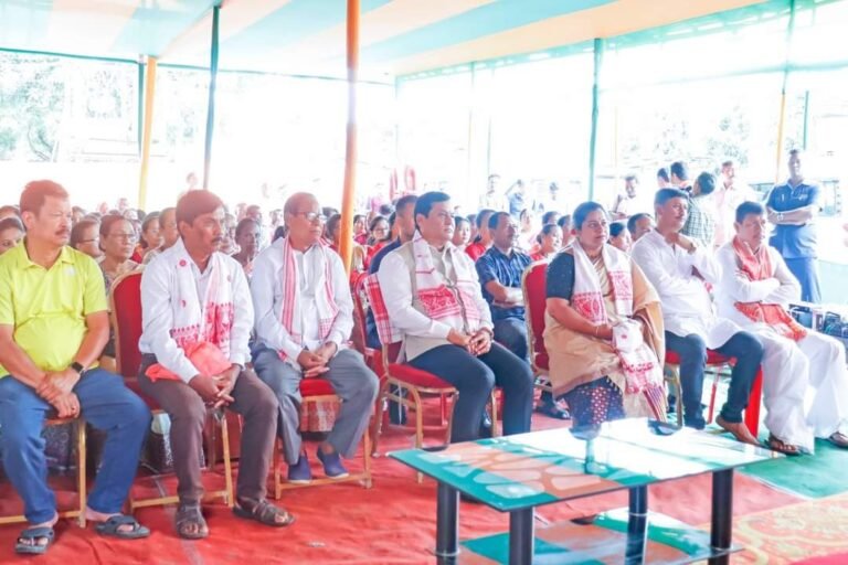 Assam: Sarbananda Sonowal participated in the Centenary programme of “Mann Ki Baat” by PM Narendra Modi
