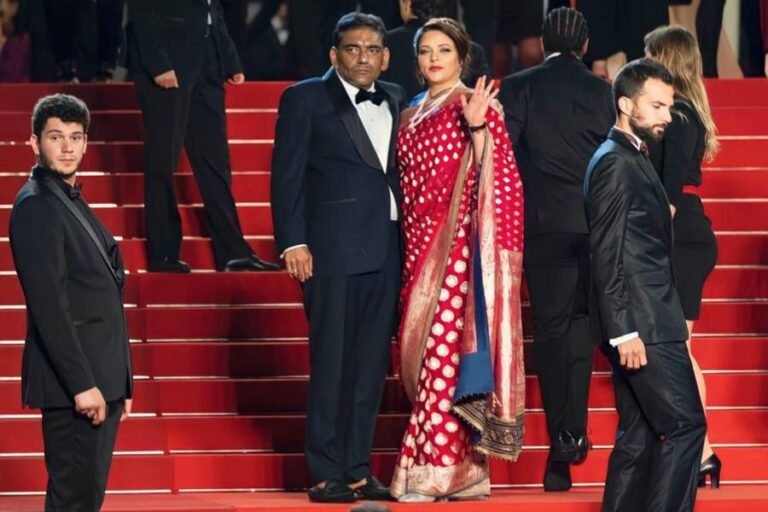 Indian Family Shines on the Cannes Red Carpet: Ramesh Gowani and Family Make Their Presence Felt