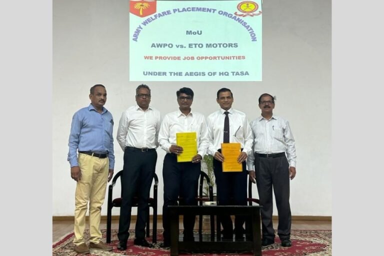 ETO Motors and AWPO Unleash the Potential of Ex-Servicemen as Micro-Entrepreneurs