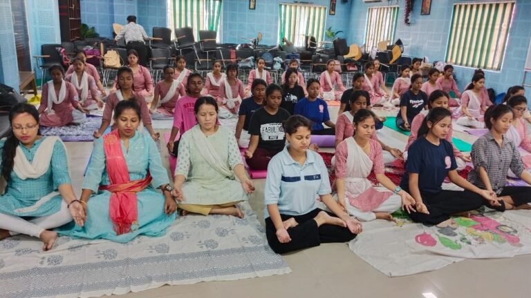Assam: Yoga Workshop for women held