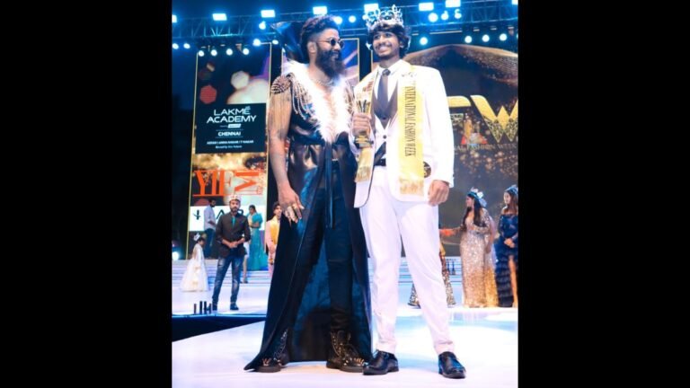 Nithin Kandalam, Mr. International India 2023 YIFW: Redefining Success in Modeling with Global Vision