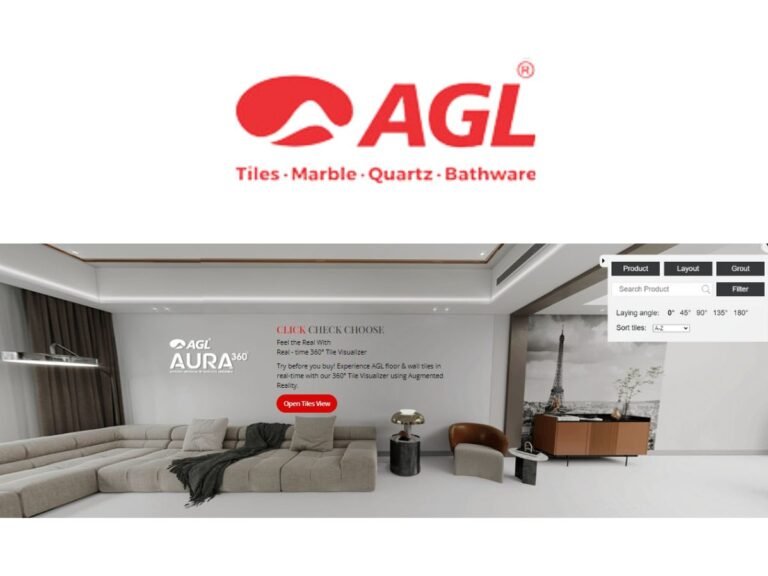 AGL Aura 360 Tile Visualizer Launched By AGL Tiles: A Revolutionary Tool for Tile Selection