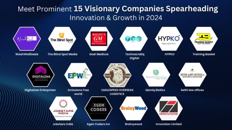 Meet Prominent 15 Visionary Companies Spearheading Innovation and Growth in 2024