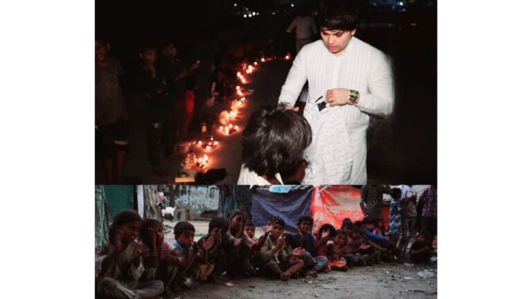 Spreading Joy: Pavan Sindhi Lights Up Lives of Underprivileged Children This Diwali