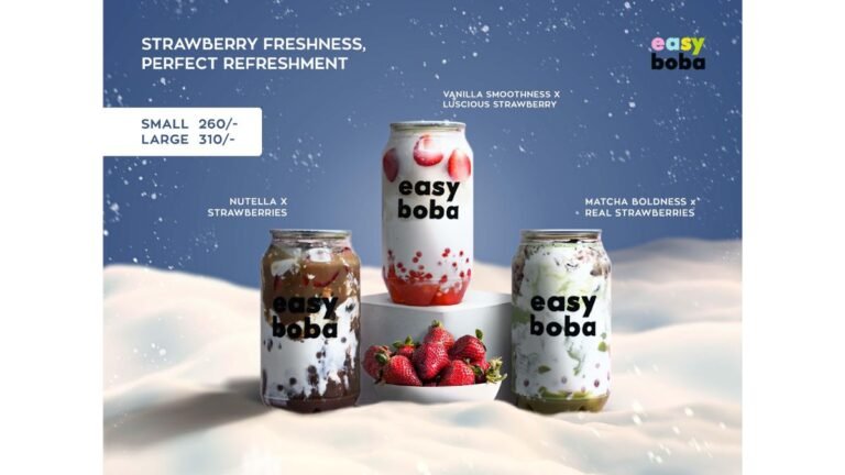 Easy Boba Introduces Winter’s Biggest Flavors with Fresh Strawberry Creations